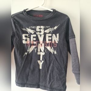 2t Gray 77 Kids by American Eagle Apparel long sleeved t-shirt